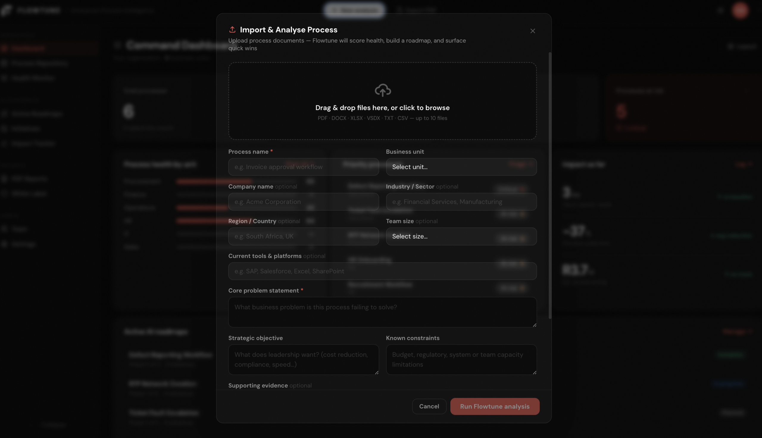 Document upload